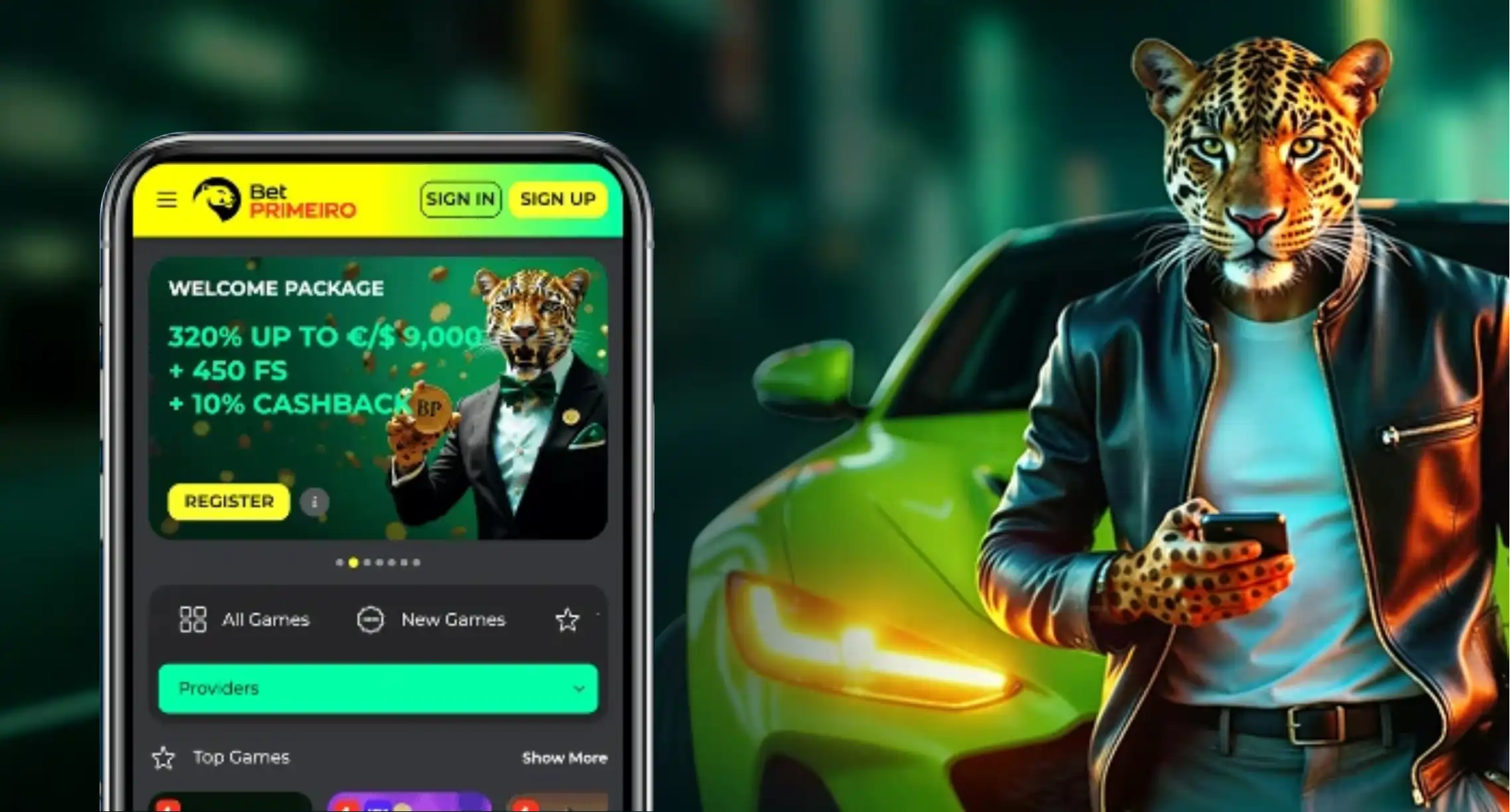 BetPrimeiro Casino App-Screenshot